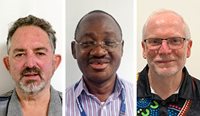 Associate Professor Chris Hogan, Dr Sunday Adebiyi and Dr Ewen McPhee all received Queen’s Birthday honours last month.
