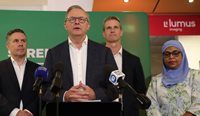 Prime Minister Anthony Albanese speaks at a press conference during a visit to the Westmead Medicare urgent care clinic in Sydney. (Image: AAP/Jeremy Ng)