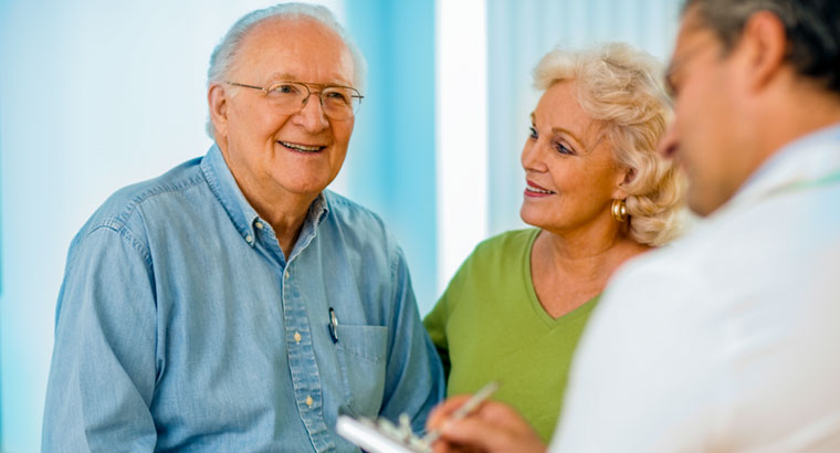 Many older patients continue to have active and healthy sexual lives.