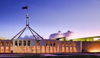 Parliament House in Canberra