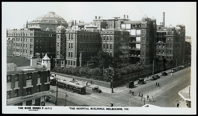 The old Queen Victoria Hospital.