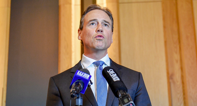 Federal Health Minister Greg Hunt met with state and territory health ministers at last week’s COAG Health Council meeting. (Image: Mick Tsikas/AAP)