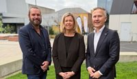 RACGP Tasmania Chair Dr Toby Gardner, Tasmanian Health Minister Bridget Archer, and RACGP President Dr Michael Wright at the Tasmanian Rural Health Conference.