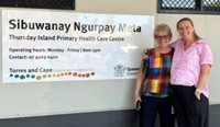 Professor Jenny May with Dr Ineke Wever