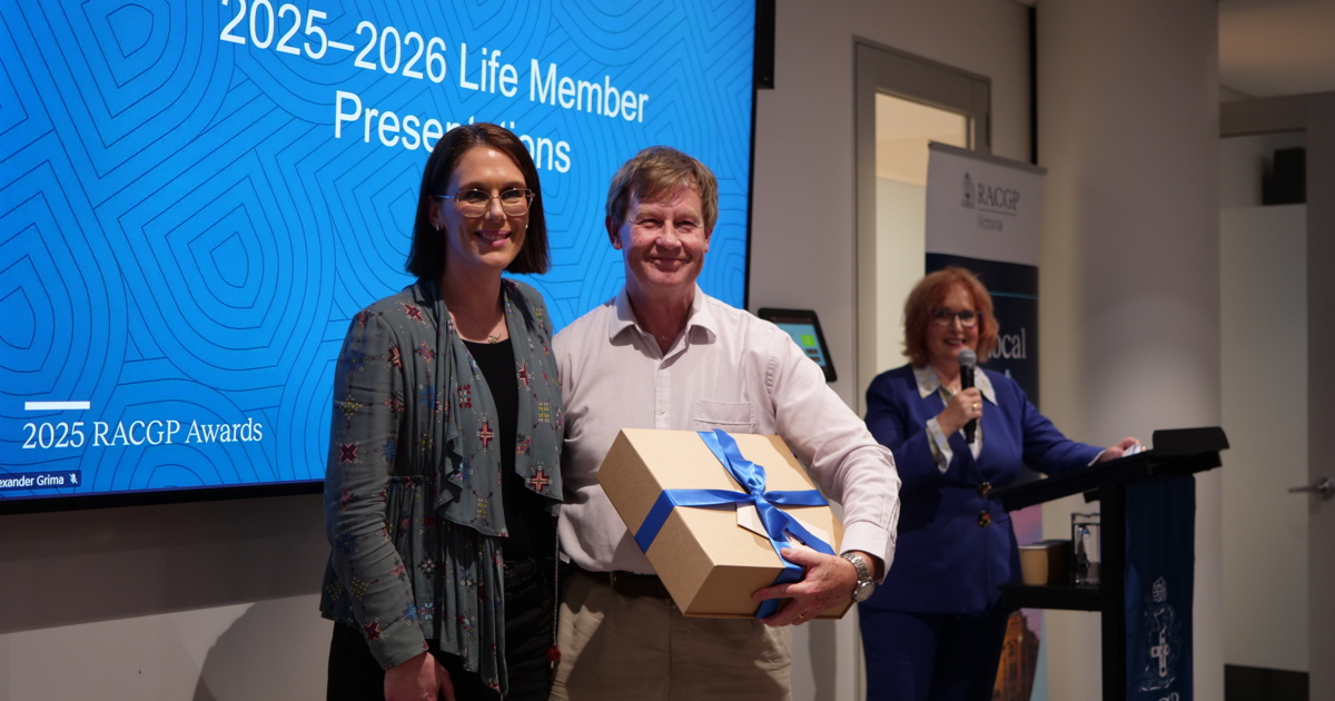 RACGP - RACGP stalwart steps down