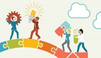 BridgeBuilders is described as an effort to encourage people in healthcare to to reach out and cross organisational boundaries.