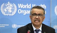 WHO Director-General Dr Tedros Adhanom Ghebreyesus made the comment at the end of an executive board meeting. (Image: AAP)