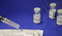 The new Pfizer XBB 1.5 COVID-19 vaccine. (Image: AAP Photos).