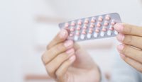 Pack of contraceptive pills