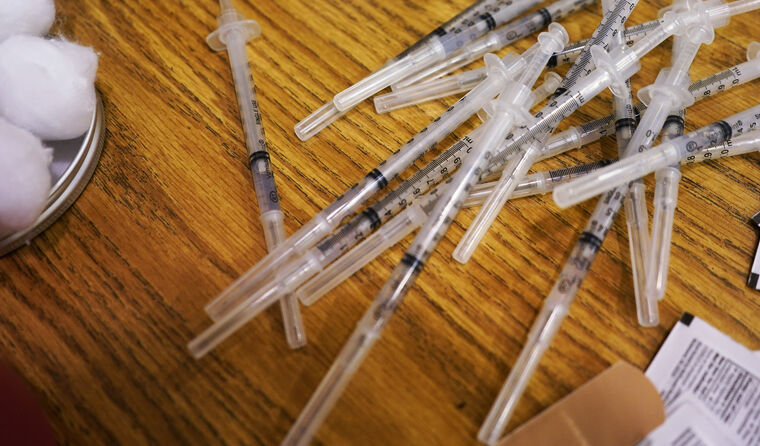 COVID-19 syringes