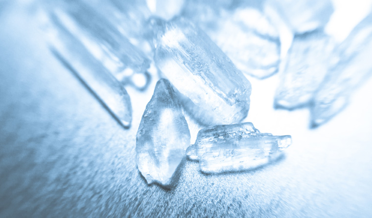 Crystal methamphetamine or 'ice'