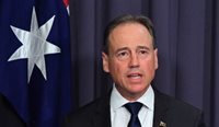 After heading the health portfolio for five years, Federal Health Minister Greg Hunt is departing politics. (Image: AAP)