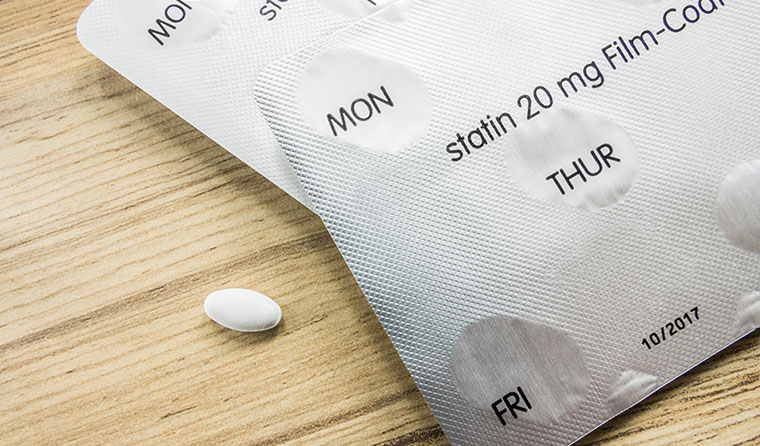 A blister pack of statins.