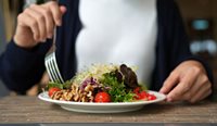 Patients who follow a Mediterranean-style diet have a 30% reduction in the risk of developing depression.