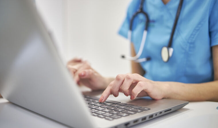Female health practitioner