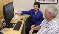 Dr Theresa Scott and dementia advocate John Quinn. Image: Supplied