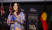 CEO of Lowitja Institute, Adjunct Professor Janine Mohamed, is the 2024 Victorian Australian of the Year winner. (Image: Salty Dingo)