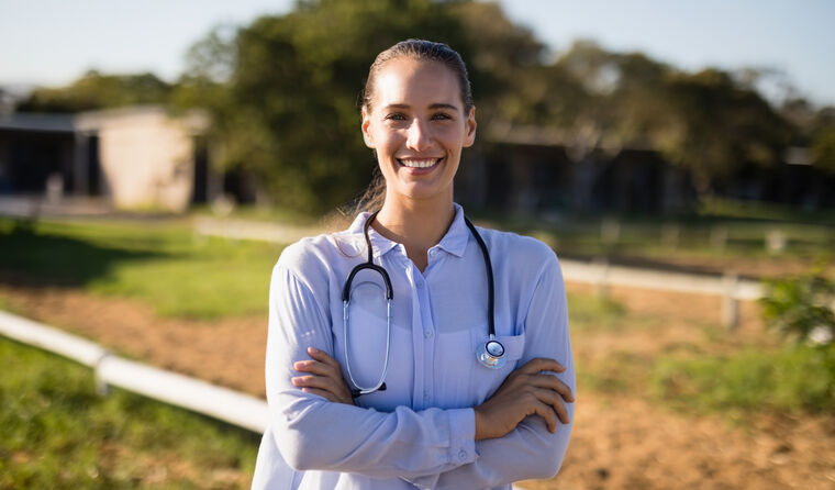 Young female rural GP
