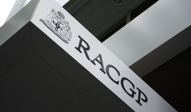 RACGP signage.