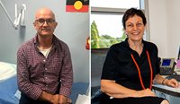 L–R: Dr Chris Clohesy would like the NT receive registrars before more populous areas; Dr Bronwyn Carson is concerned people in the NT aren’t able to access healthcare due to GP shortages.