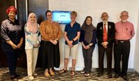 Dr Rebecca Lock, RACGP National Assessment Advisor CCE, and RACGP Censor-in-Chief, Dr Tess van Duuren helped deliver Fellowship exams in Malaysia.