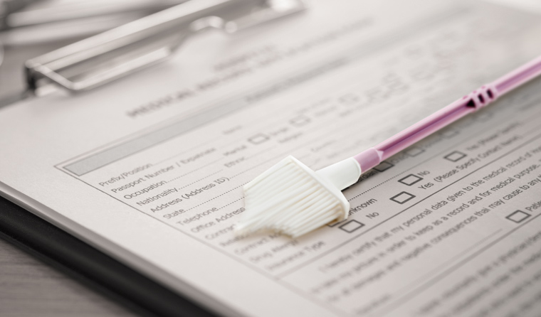 Cervical screening checklist.