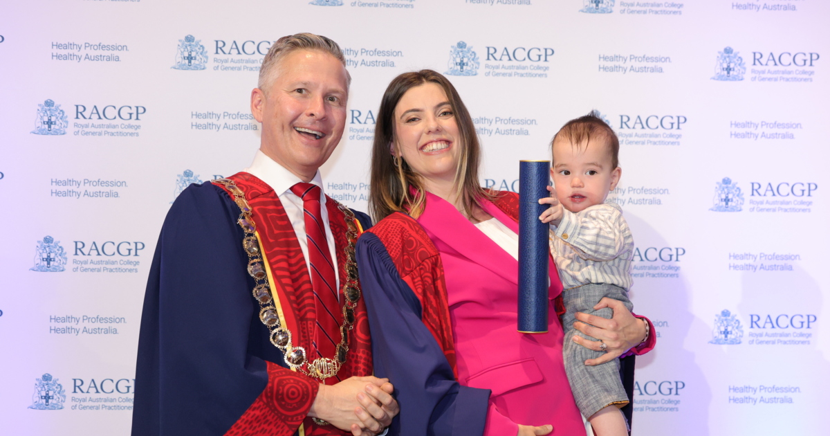 RACGP - ‘A 14-year journey’: GPs in Training Chair celebrates Fellowship