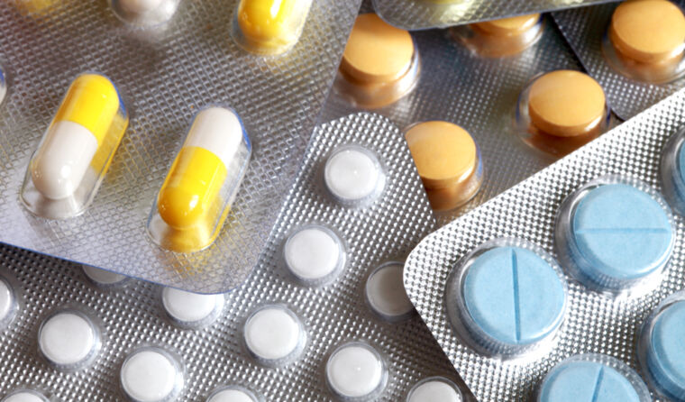 Medication packets.