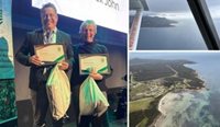 Flinders Island Drs Lynne Davies and Alex John were named Tasmanian Rural Doctors of the Year 2026 at the Rural Doctors Conference in Tasmania.