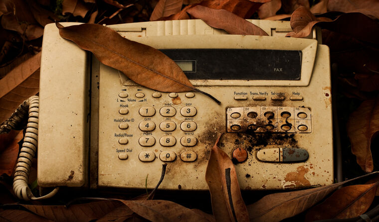 Old fax machine.