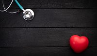 Heart and stethoscope