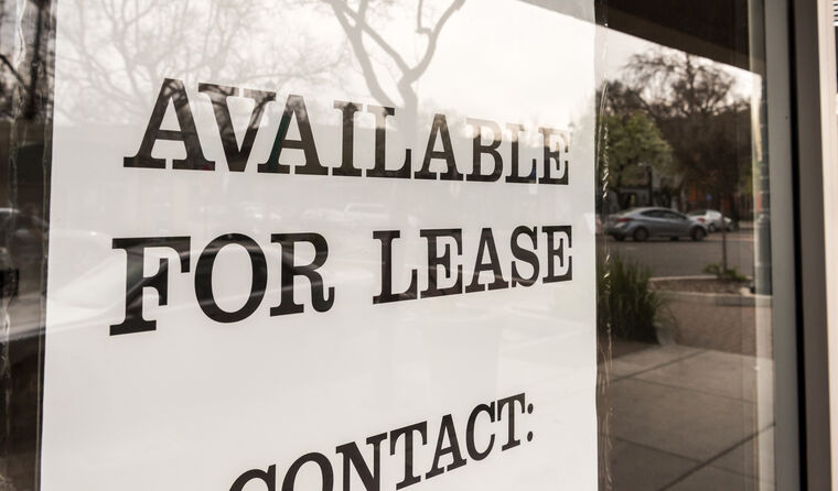 For lease sign.
