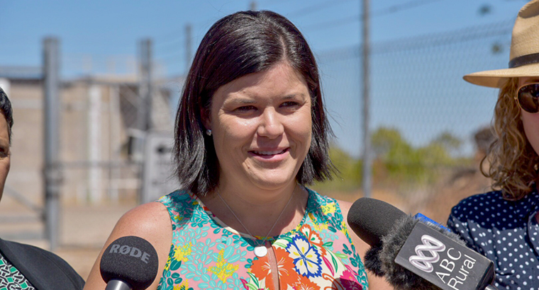 NT Health Minister Natasha Fyles wants to support ‘all in our community to live lives filled with meaning and purpose’. (Image: Lucy Hughes Jones)