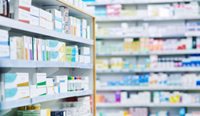 Medications in a pharmacy