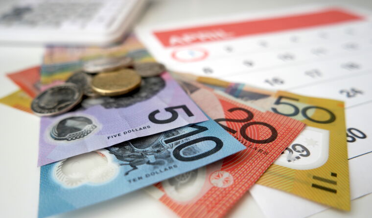 Picture of Australian money