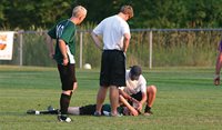 Persistent visual disturbances after concussion